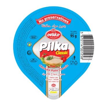 Ovako Pilka Classic Chicken Pate, 95g